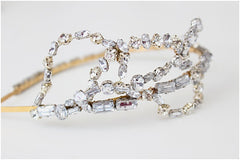 'Nora' Rhinestone Vine Headband