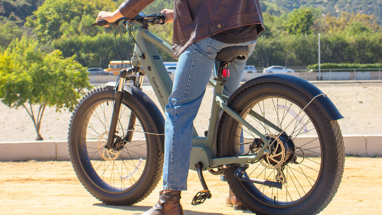 freebeat MorphRover Fat Tire eBike with a thick frame