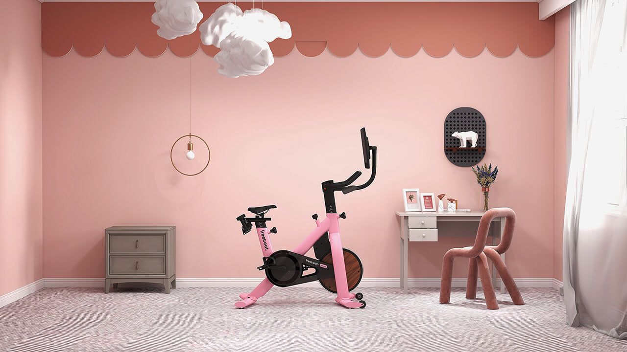 freebeat cycling bike pink bike