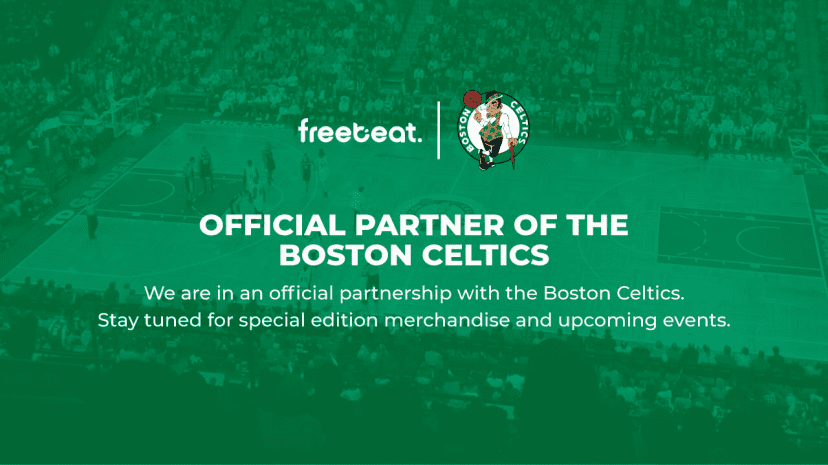 Latest NBA News today Boston Celtics Officially Partners with the freebeat