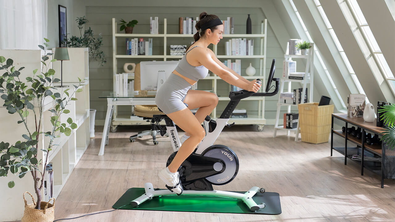 using a exercise bike to loss weight at home