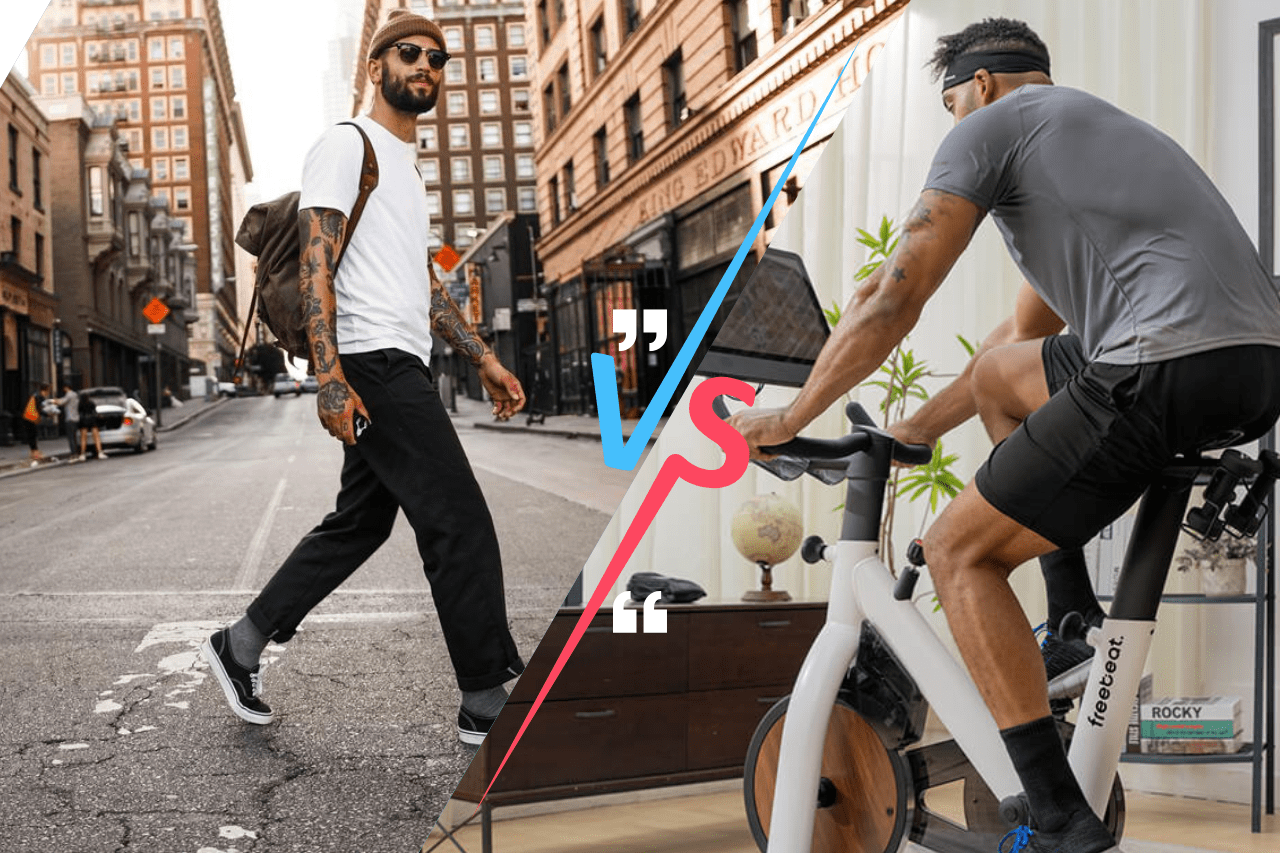 Comparison of Walking and Cycling