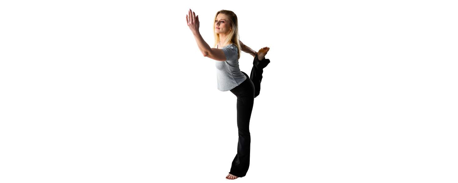 Standing Bow Pose Yoga