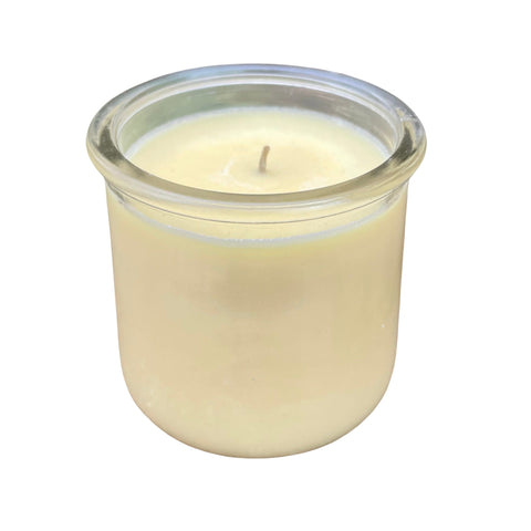 Pina Colada Scented Hemp Wick CANdle Soy Wax