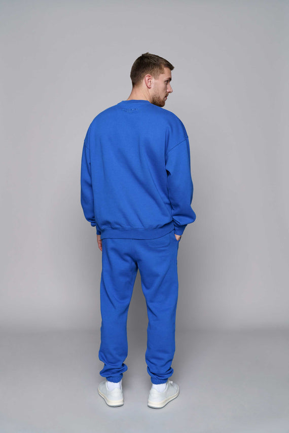 Heavyweight Oversize L/S Sweatshirt - Blue