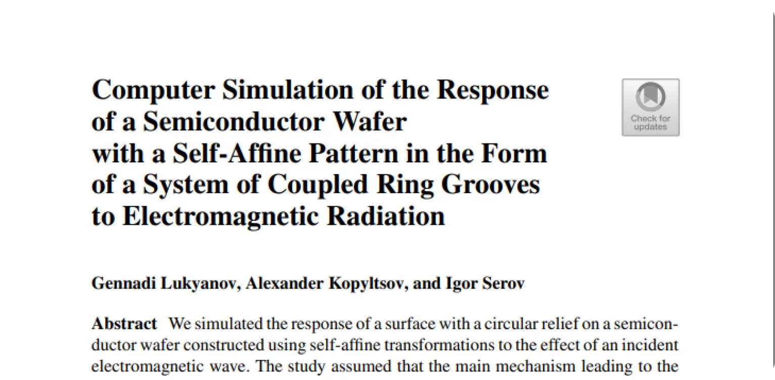 Computer Simulation of the Response