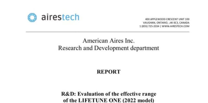 Evaluation of effective range