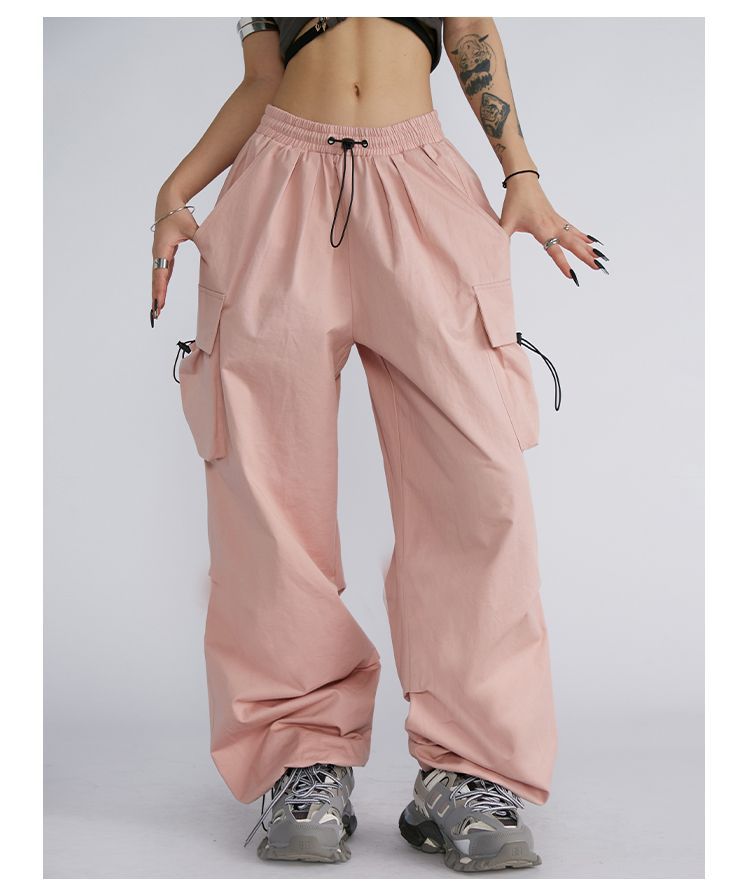 Lovemi - Wide Leg Pants For Female Niche, Loose Covering For
