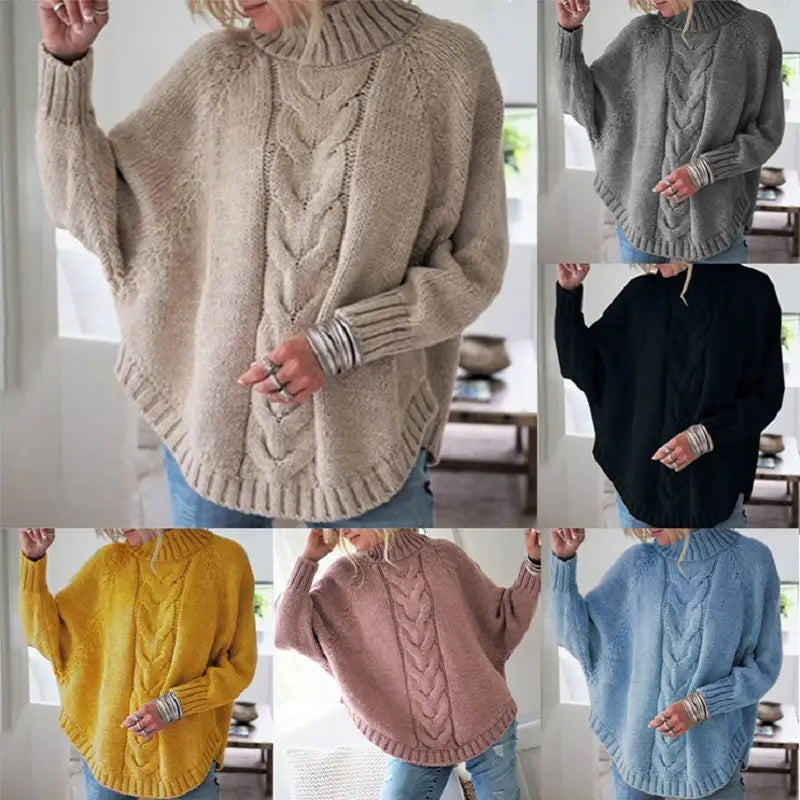Lovemi – Pullover-Pullover für Damen, lockerer Pullover