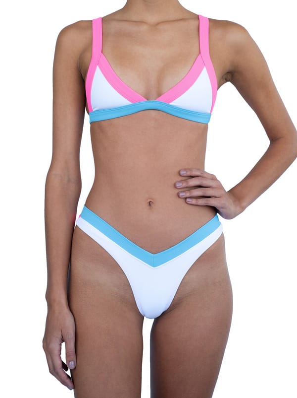 Lovemi – Bikini-Badeanzug mit geteiltem Schnitt