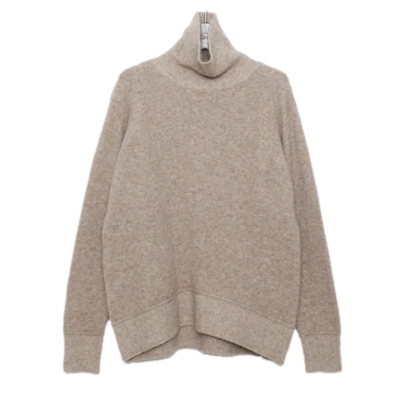 Lovemi - Women’s loose knit sweater turtleneck sweater