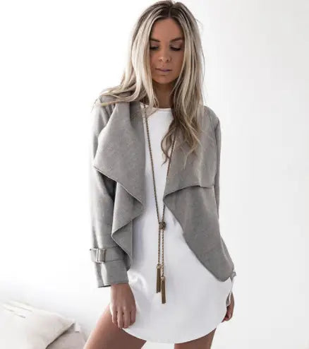 Lovemi – Mantel aus unregelmäßiger Wolle
