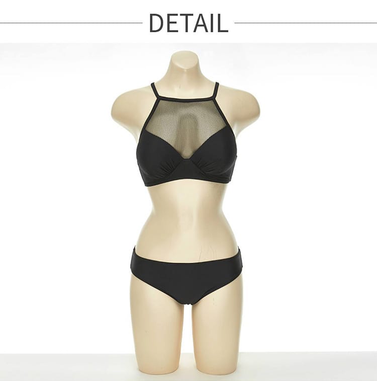 Lovemi – Split Cover Belly Slim Konservativer Badeanzug-Bikini