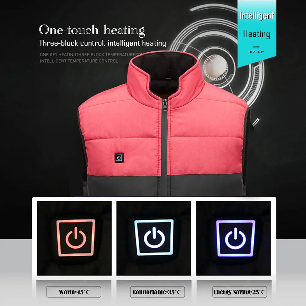 Lovemi - Men’s Smart USB Charging Heating Vest