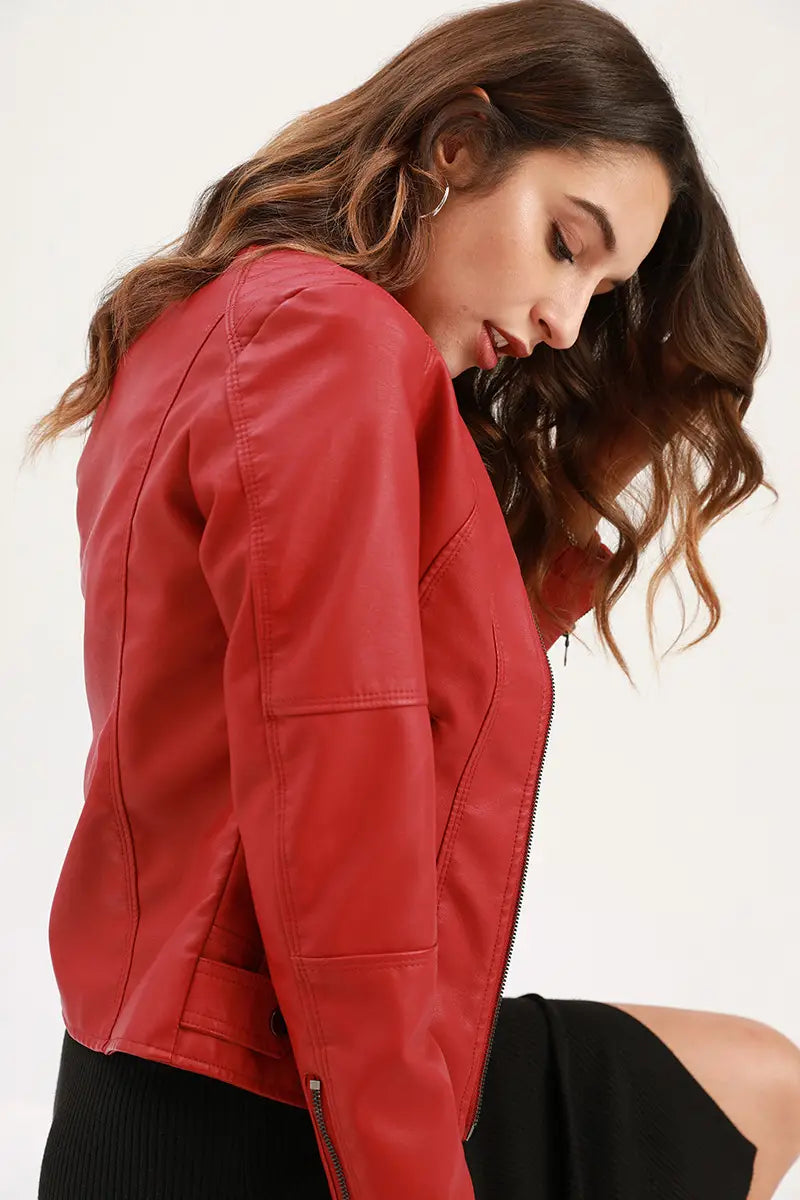 Lovemi - European And American Women’s Leather Jackets
