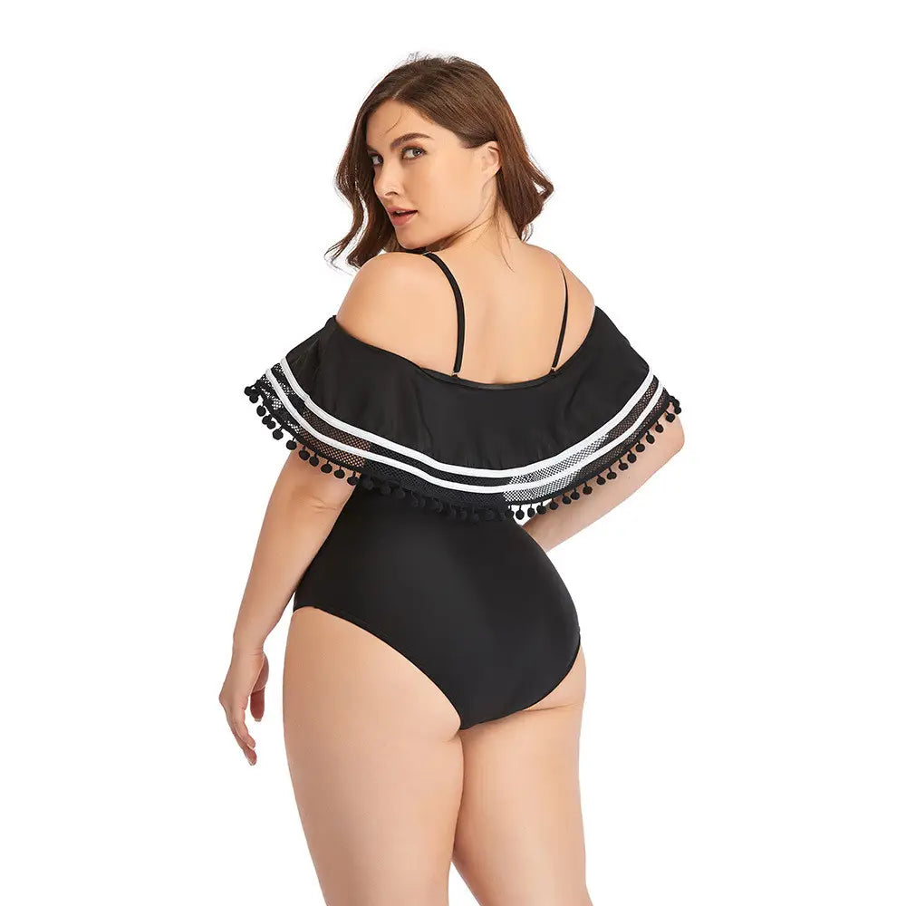 Lovemi - Sexy Plus Size One-piece Bikini Swimsuit Swimsuit