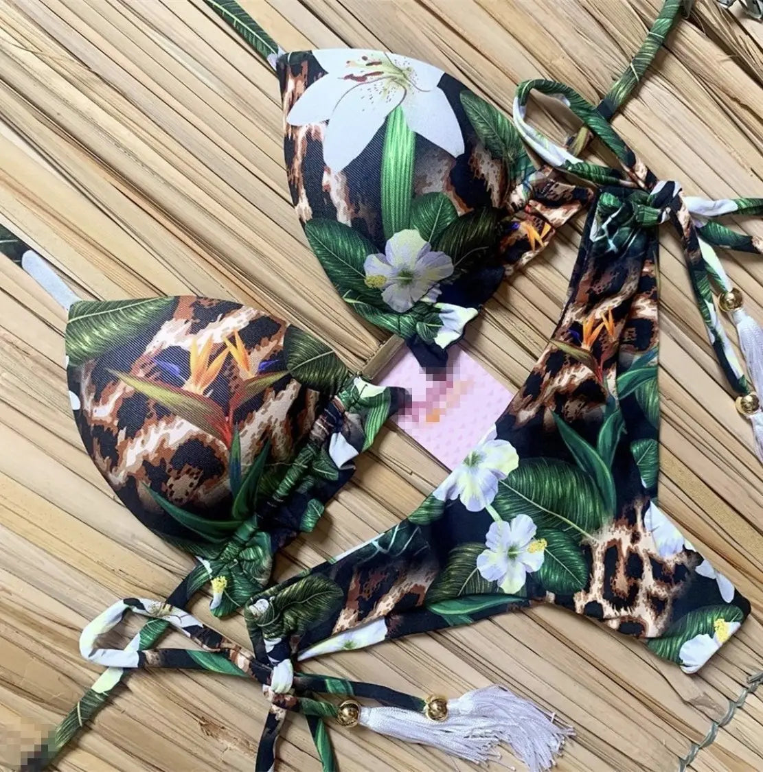 Lovemi - Bademode Floral Retro Trade Bikini New Sexy