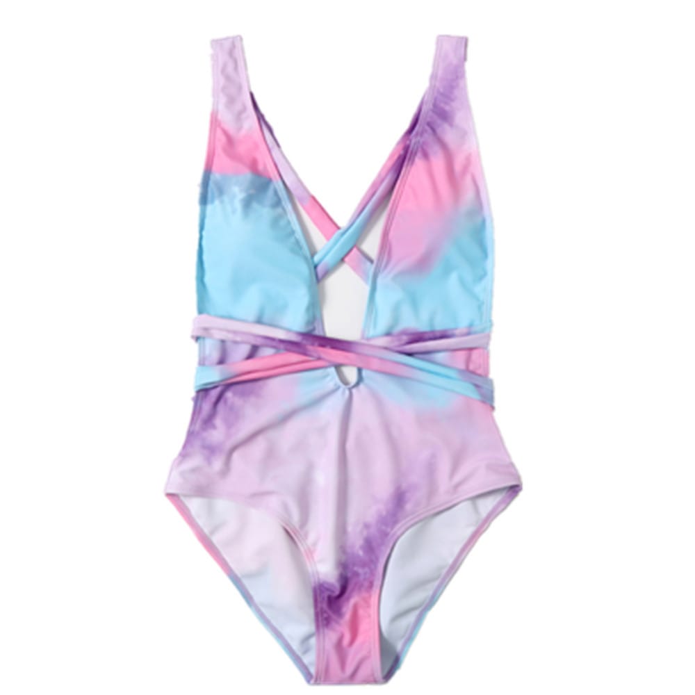 Lovemi – Einteiliger Bikini-Badeanzug im neuen Stil, sexy, mehrfarbig