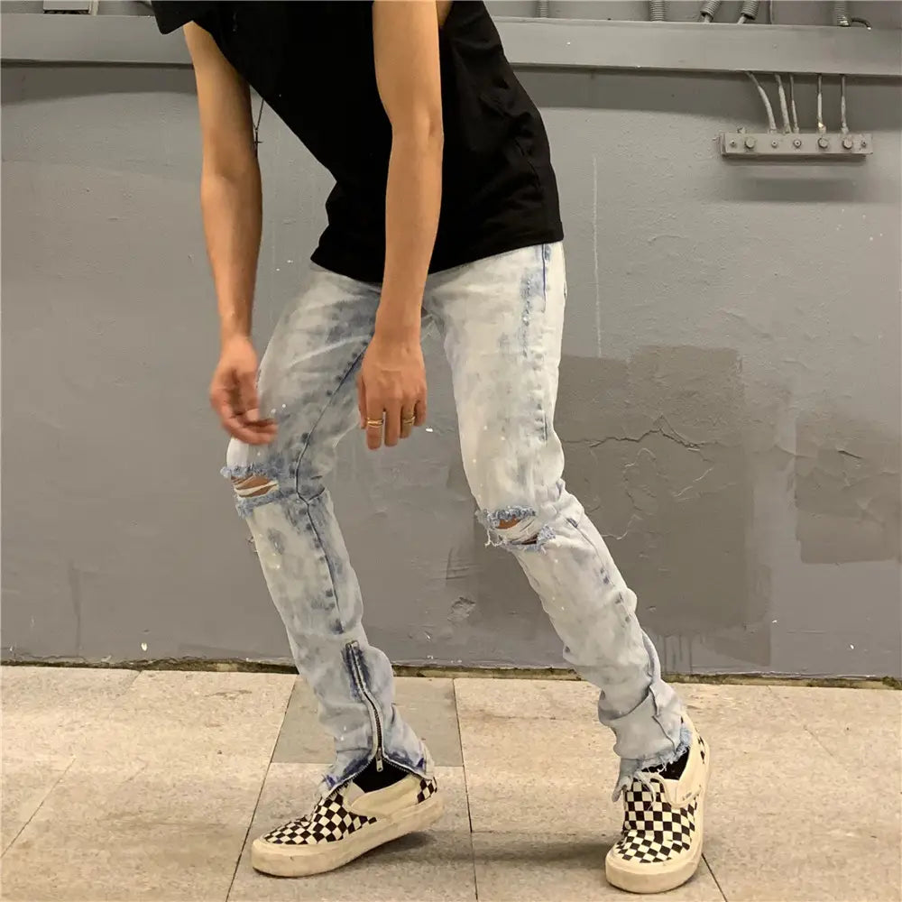 Lovemi – Jeans mit Reißverschluss