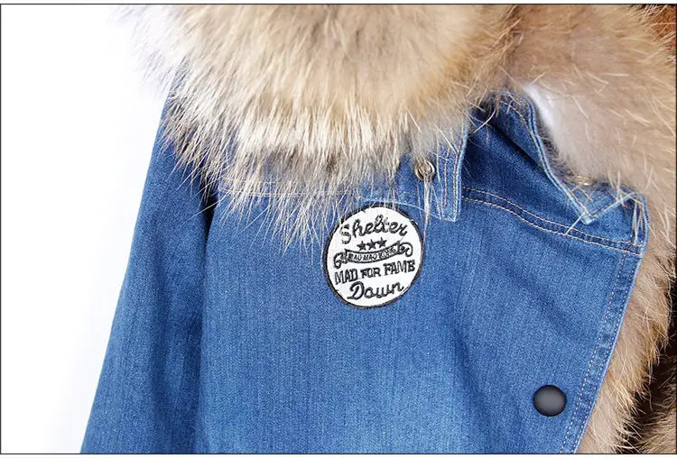 Lovemi - Women’s Fashion Embroidered Denim Cotton Jacket