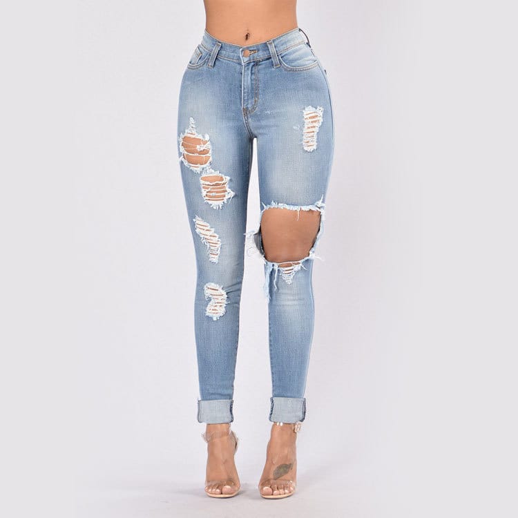 Lovemi – Jeans mit Bleistiftfüßen