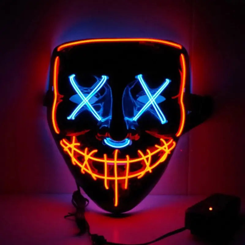 Lovemi - Line Up Festive Led Glitter Grimace Glow Mask