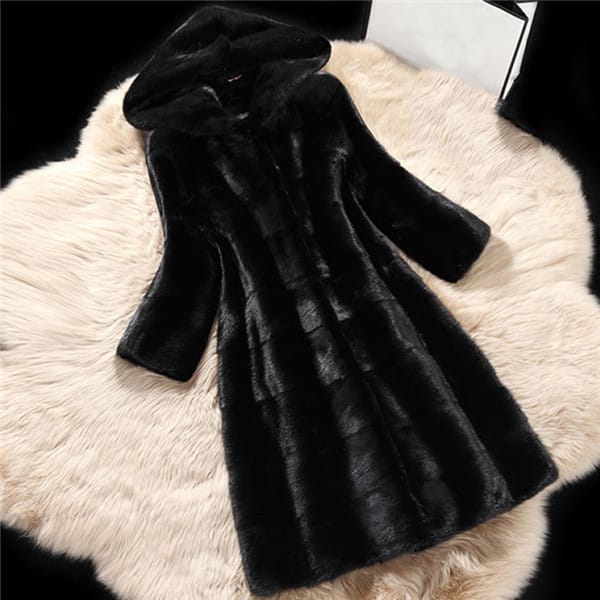 Lovemi - Mink Faux Fur Coat