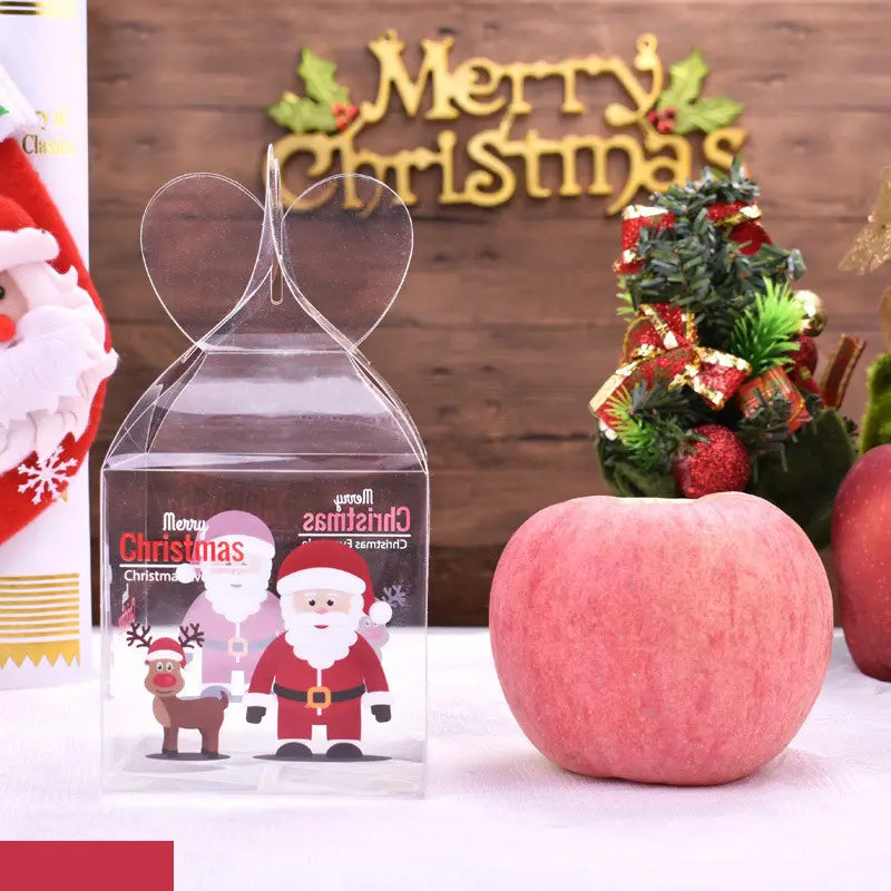 Lovemi - Weihnachtliche transparente Obstkiste