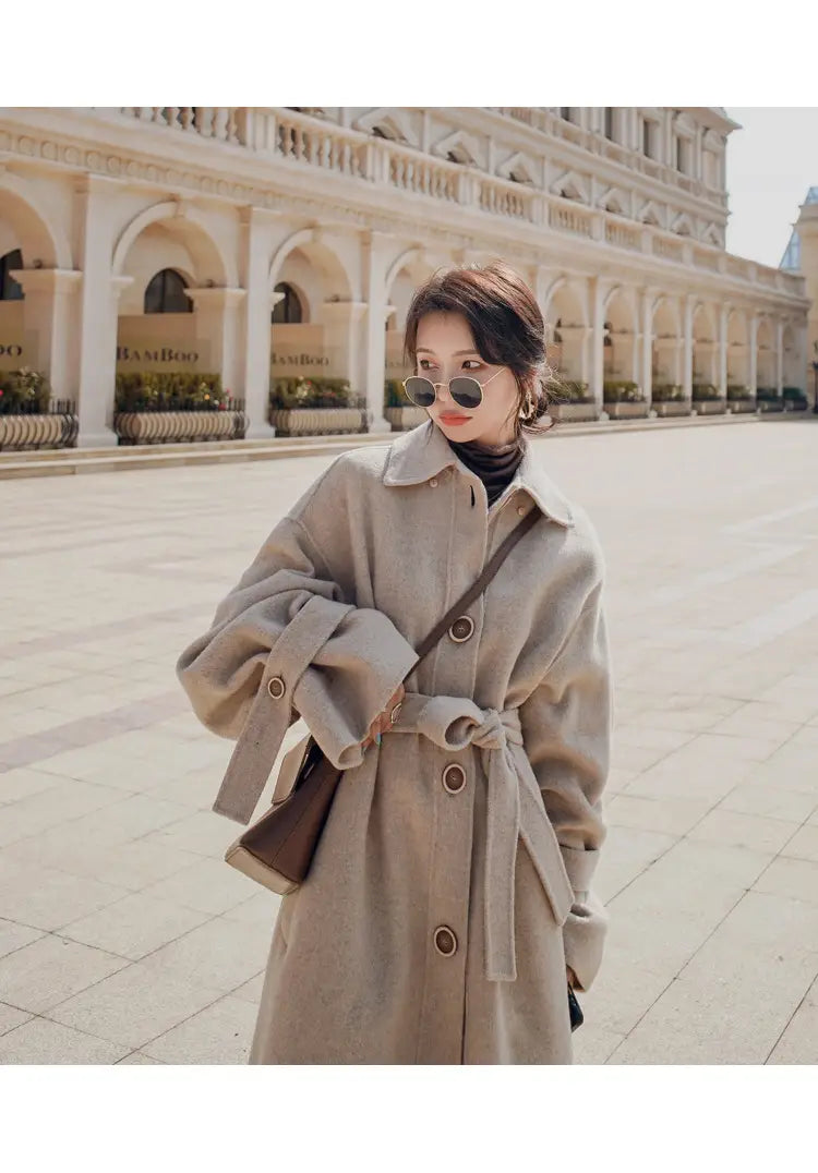 Lovemi - Mid-length and Small Autumn Korean Style Loose