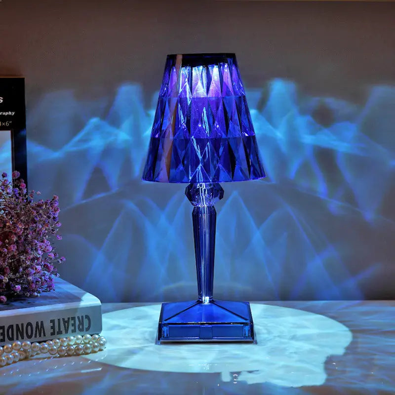 Lovemi - Diamond Crystal Rechargeable Decorative Table Lamp