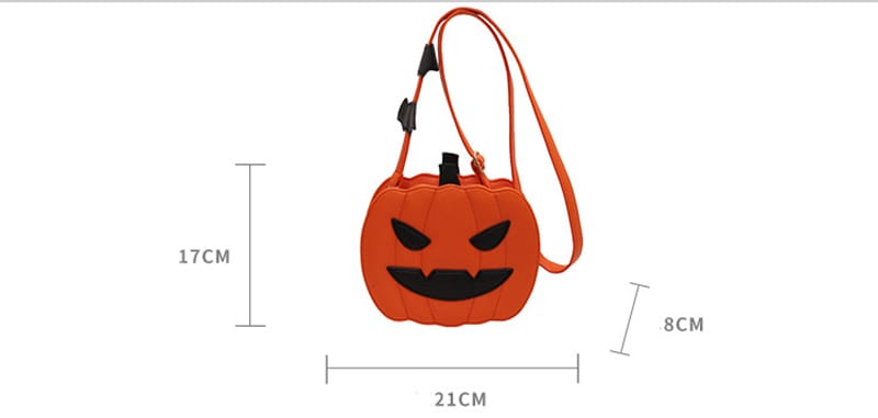 Lovemi – 2023 Halloween-Taschen, lustige Kürbis-Cartoon-Schulter