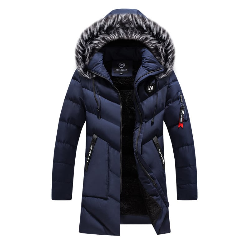 Lovemi - Mid-length plus cashmere padded jacket