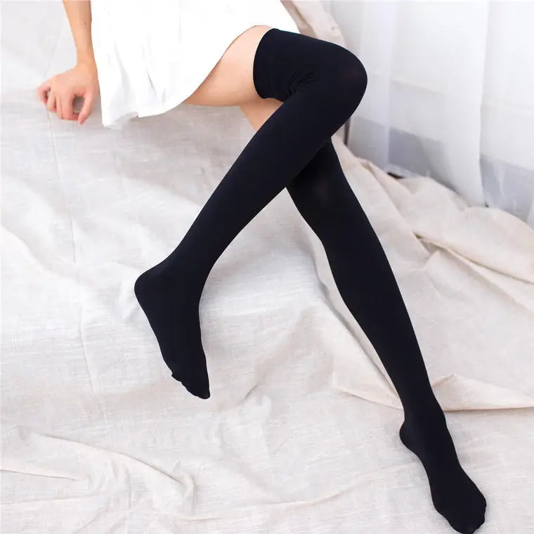 Lovemi - 120D Velvet Stockings Are Thinner Than The Knee