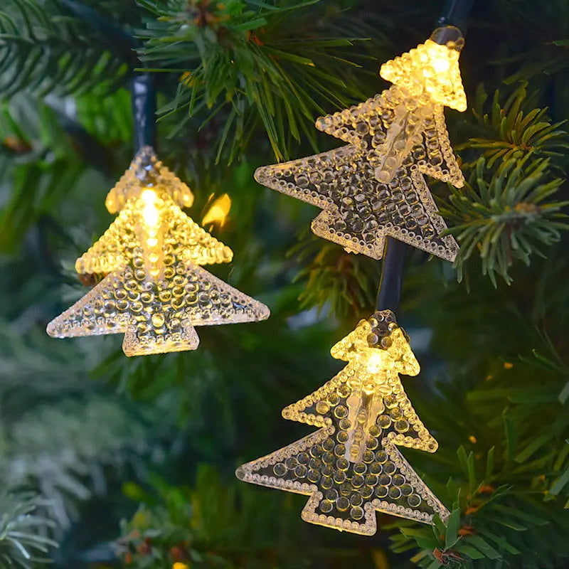 Lovemi – LED-Weihnachtsbaumschmuck mit kleinen bunten
