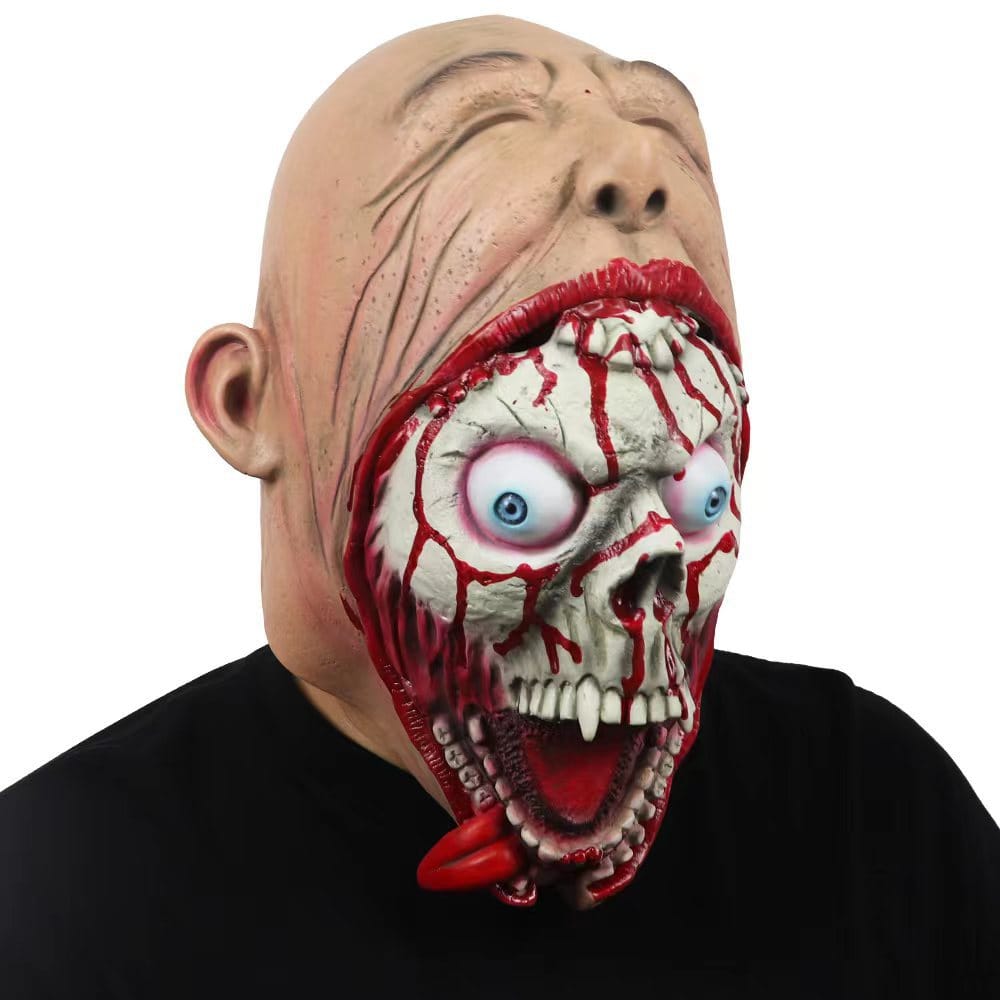 Lovemi - Halloween Horror Alien Demon Mask Big Mouth Zombie