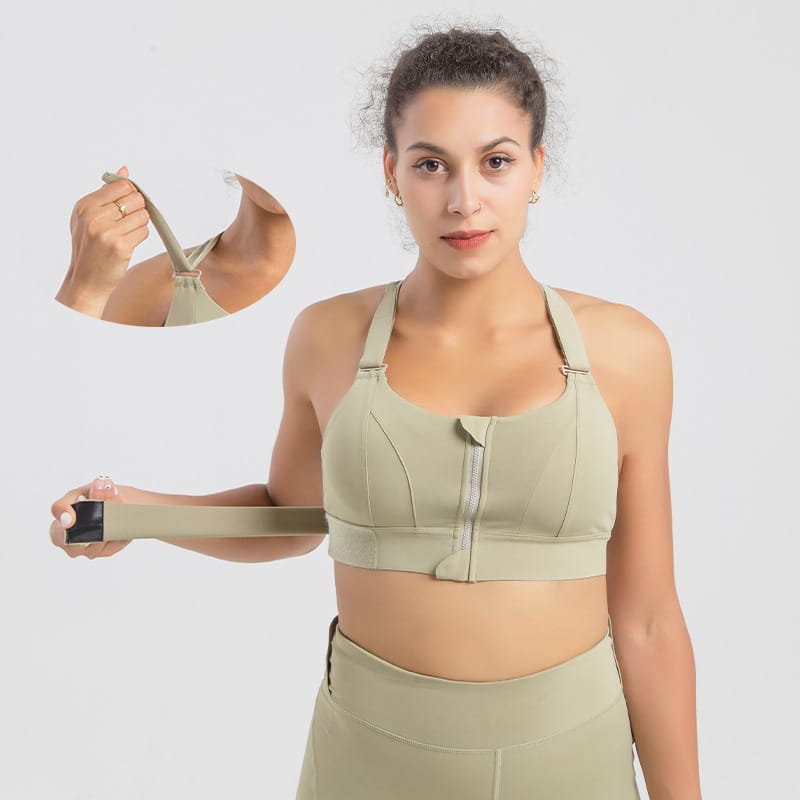 Lovemi - Wireless padded sports bra with high quality front