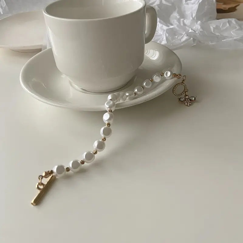 Lovemi - Pendentif en perles de pierre naturelle de mode classique
