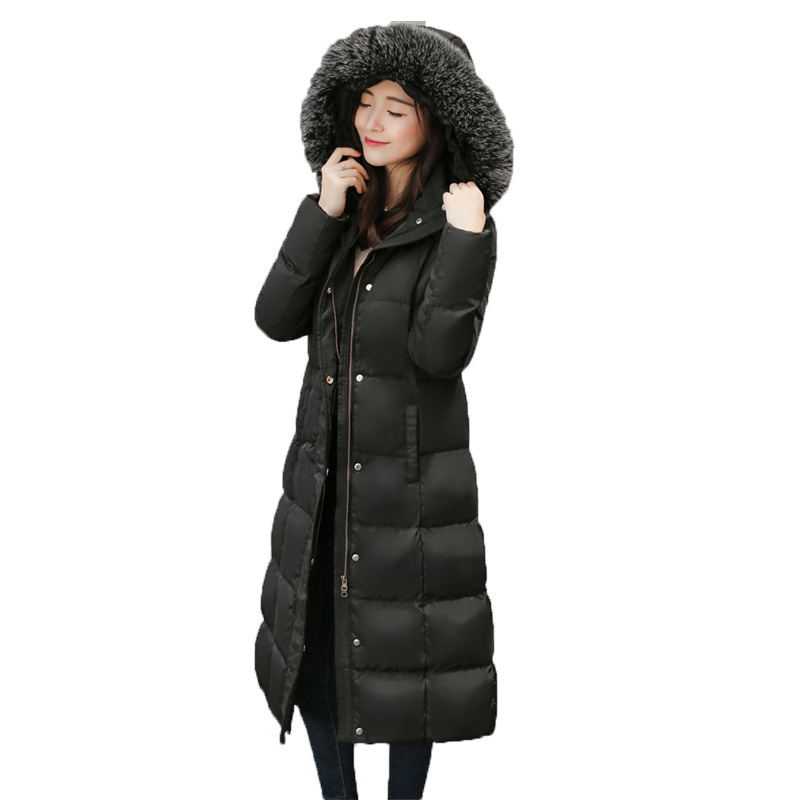 Lovemi - Lange Daunenjacke Damen