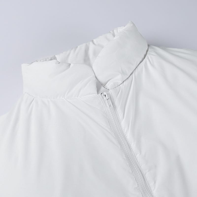 Lovemi - Temperament Simple Personality Zipper Short Cotton