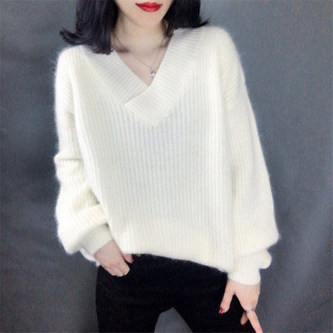 Lovemi - Winter Sweater Women Warm Oversized Pullovers