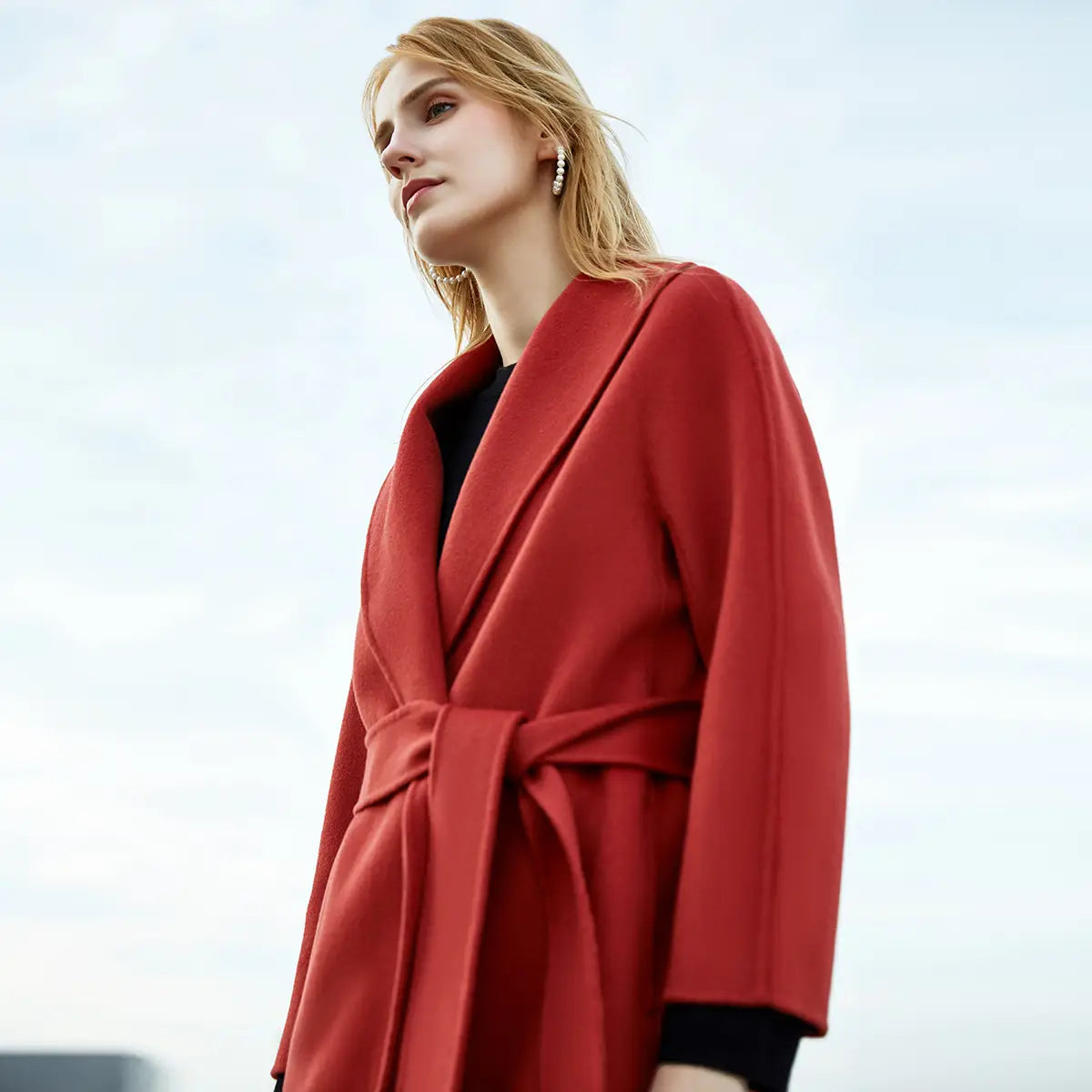 Lovemi - Long woolen coat