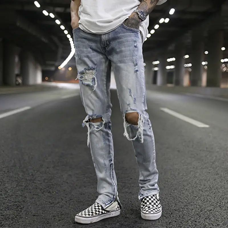 Lovemi - Zipper jeans