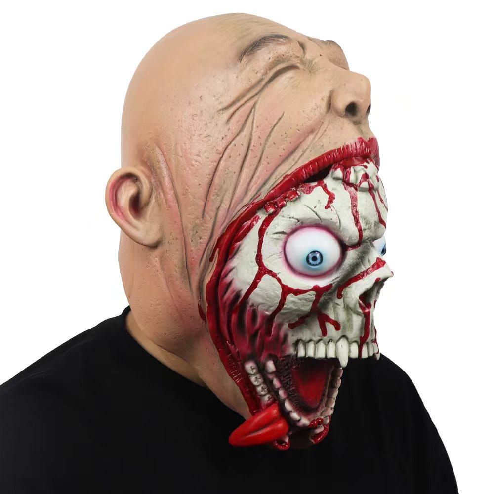 Lovemi - Halloween Horror Alien Demon Mask Big Mouth Zombie