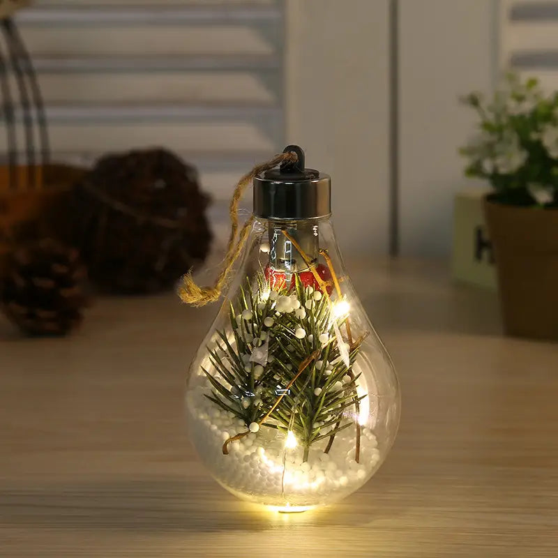 Lovemi - Transparent Christmas Tree Decoration Pendant