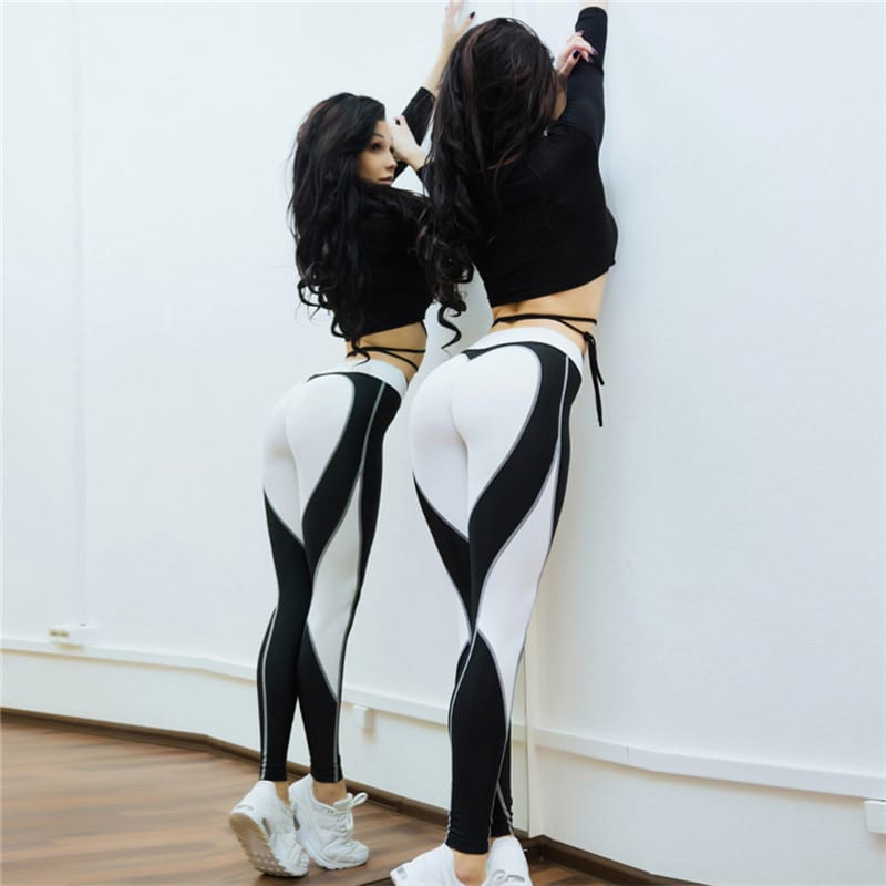 Lovemi - Peach hip love running fitness pants