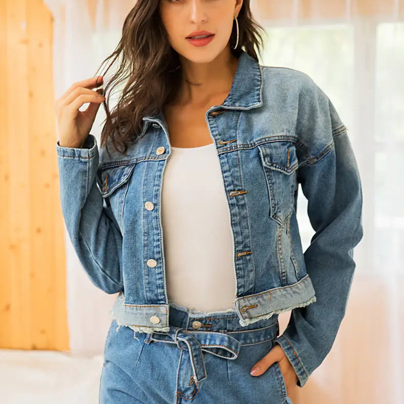 Lovemi – Jeansjacke für Damen