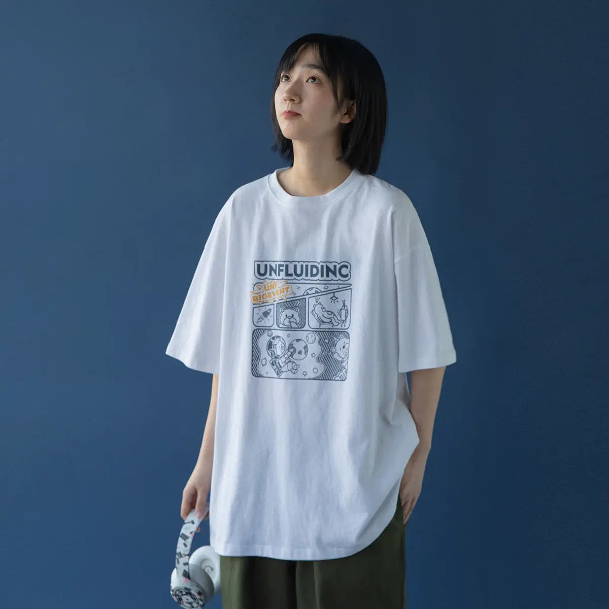 Lovemi – Neues Sommer-Design-T-Shirt, locker, japanisch