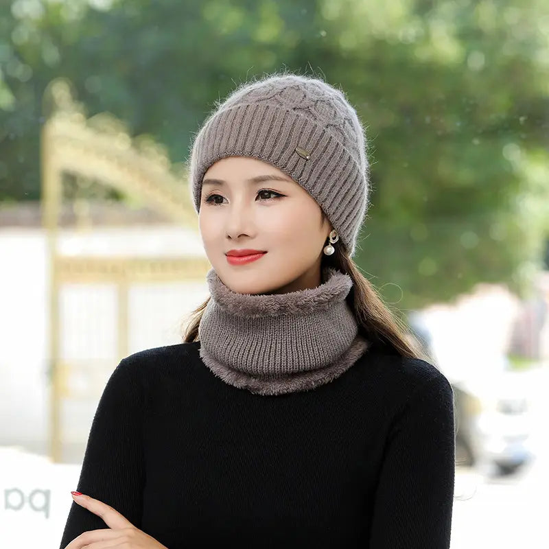 Lovemi - Costume écharpe en laine chaude en polaire pour femme