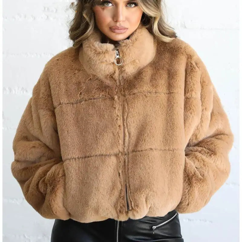 Lovemi - Ladies winter zip-up thermal jackets