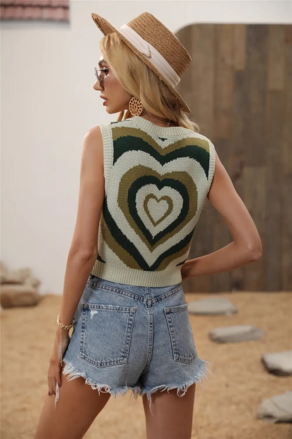 Lovemi - Knitted Tops Women Tank Top Casual Summer